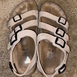 Tan Birkenstock’s